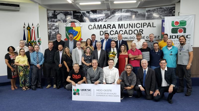 Instala&ccedil;&atilde;o de unidade da Udesc em Ca&ccedil;ador – Foto: Udesc