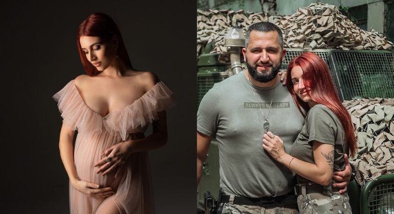 ‘Joana d’Arc’ ucraniana revela gravidez em meio à guerra