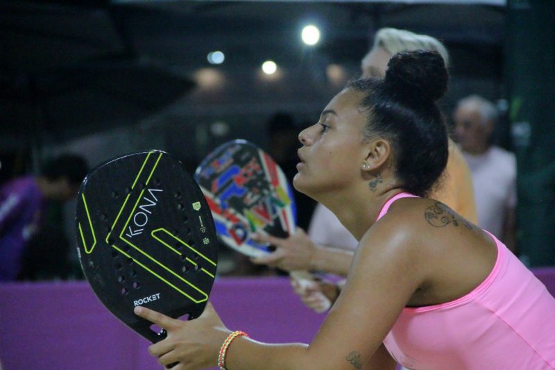 Laura Amorim: Jovem talento do Beach Tennis catarinense ganha espa&ccedil;o na categoria profissional – Foto: divulga&ccedil;&atilde;o