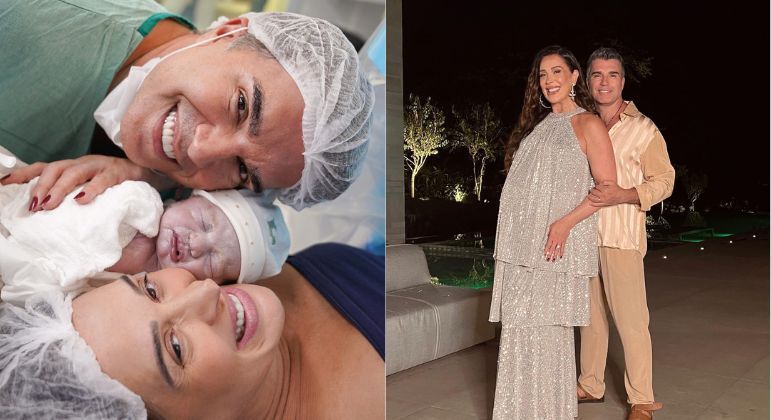 O filho de Claudia Raia e Jarbas Homem de Mello nasceu no sábado