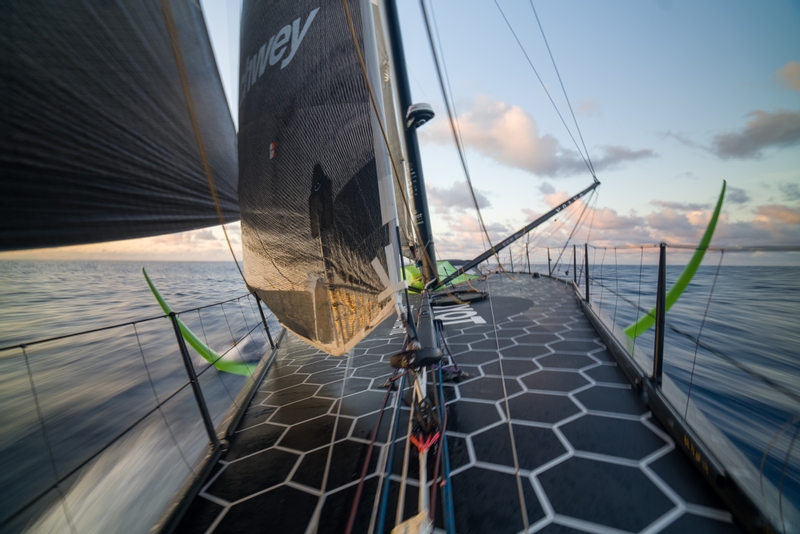 Equipe Team Europe lidera a competi&ccedil;&atilde;o no momento – Foto: Team Europe/The Ocean Race/Divulga&ccedil;&atilde;o/ND