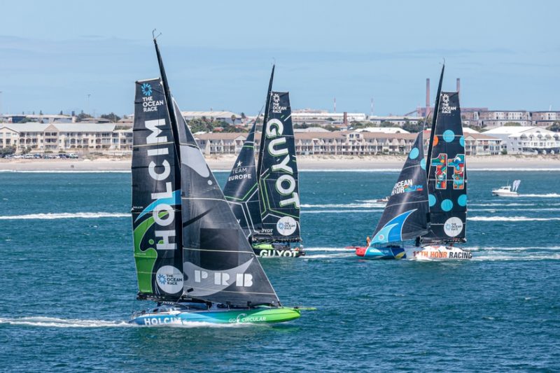 Equipe Holcim – PRB foi vencedora da In-Port Race da Cidade do Cabo – Foto: Sailing Energy/The Ocean Race/Reprodu&ccedil;&atilde;o/ND