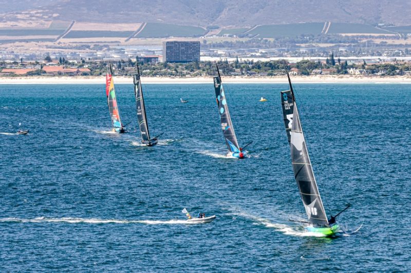 Veleiros partem da Cidade do Cabo rumo &agrave; Itaja&iacute; – Foto: Sailing Energy/The Ocean Race/Reprodu&ccedil;&atilde;o/ND