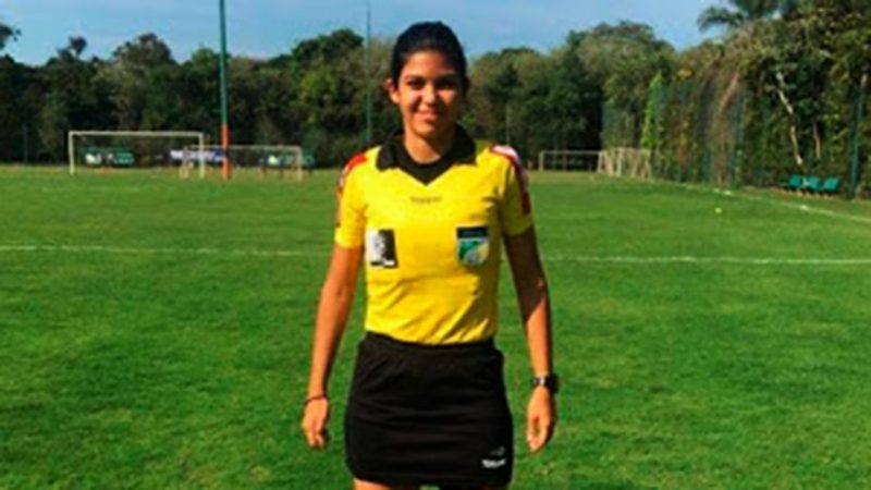 Machismo: Ruthyanna Camila foi alvo de palavras preconceituosas por parte de zagueiro expulso