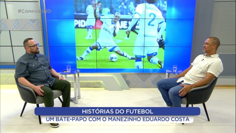 Marcelo Mancha entrevista Eduardo Costa – Foto: Divulga&ccedil;&atilde;o/ND