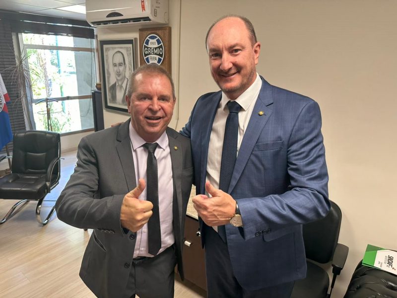 Deputado Mauro de Nadal foi eleito em acordo que envolveu o PT e o PL. O vice &eacute; Maur&iacute;cio Eskudlark – Foto: Karina Manarin/ND