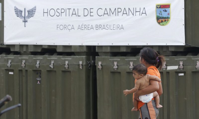 The field hospital has already provided more than 300 consultations – Photo: Fernando Fração – Agência Brasil/Disclosure/ND