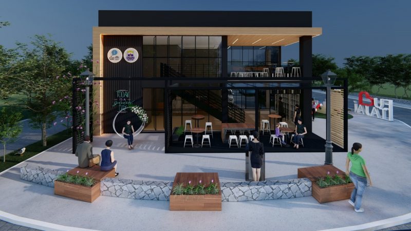 Quiosque no Morro da Cruz