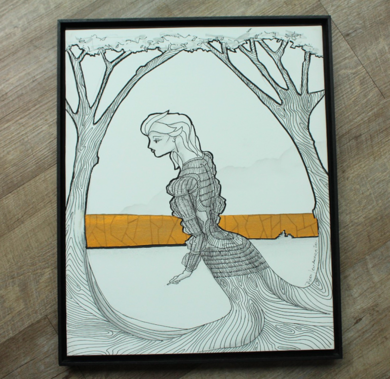 As mulheres est&atilde;o em espa&ccedil;os da natureza&nbsp; – Foto: Rico Mendon&ccedil;a/Reprodu&ccedil;&atilde;o/ND