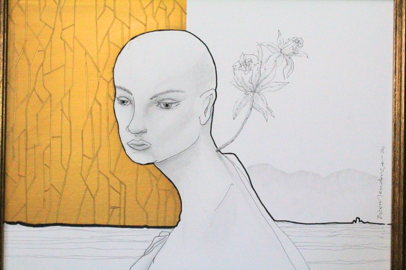 Os desenhos foram aumentados e depois transferidos para o tecido de puro algod&atilde;o – Foto: Rico Mendon&ccedil;a/Reprodu&ccedil;&atilde;o/ND