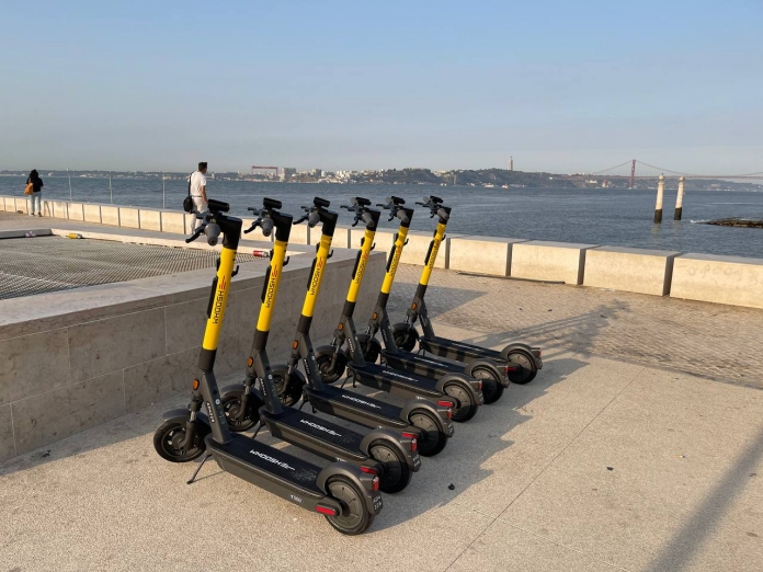 Patinetes da Whoosh est&atilde;o em Lisboa desde 2021 – Foto: Divulga&ccedil;&atilde;o/ND