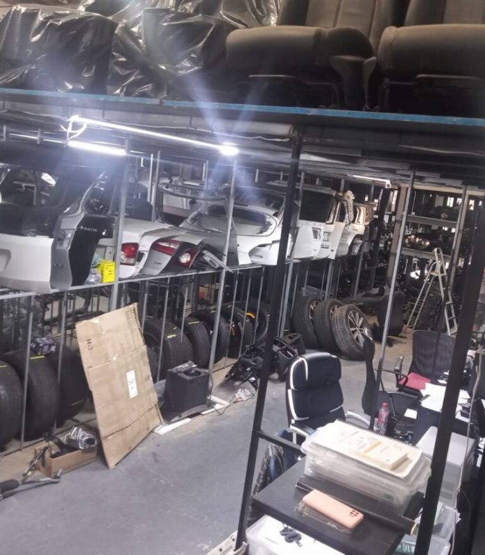 Diversas pe&ccedil;as foram encontradas no local – Foto: Reprodu&ccedil;&atilde;o/Pol&iacute;cia Civil