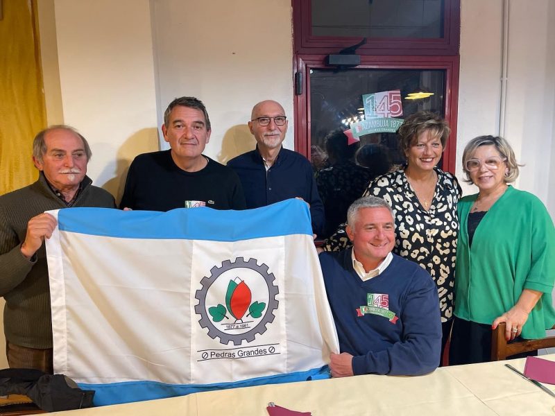 A informa&ccedil;&atilde;o da aprova&ccedil;&atilde;o do pacto por autoridades italianas foi transmitida ao prefeito Agnaldo Filippi pelo vereador da cidade de Belluno, Roberto Ferro (consigliere comunale) no Brasil. – Foto: J&uacute;lio Cancellier