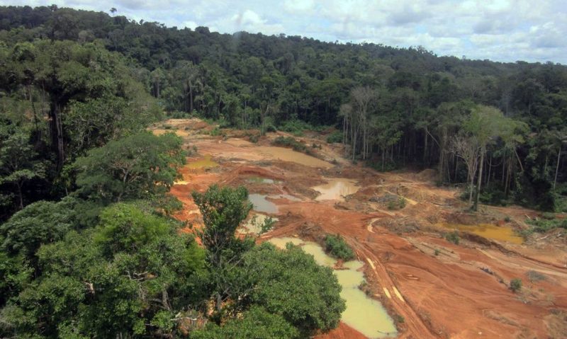 Malaria is present in illegal mining sites on Yanomami First Nations land - Photo: Disclosure/Federal Police/North Dakota