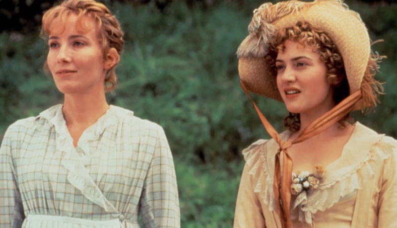 Emma Thompson e Kate Winslet s&atilde;o as irm&atilde;s Dashwood no filme de 1995 – Foto: Sony Pictures/Divulga&ccedil;&atilde;o/ND