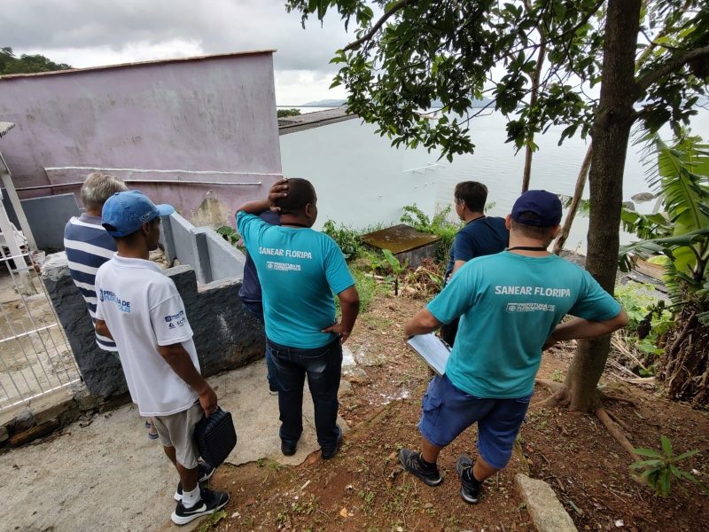 Caso ocorreu no bairro Saco Grande, em Florian&oacute;polis – Foto: Divulga&ccedil;&atilde;o/PMF/ND