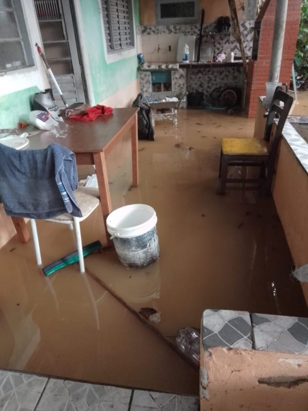 V&aacute;rias localidades est&atilde;o isoladas no litoral de SC – Foto: Prefeitura de S&atilde;o Sebasti&atilde;o/Divulga&ccedil;&atilde;o/ND