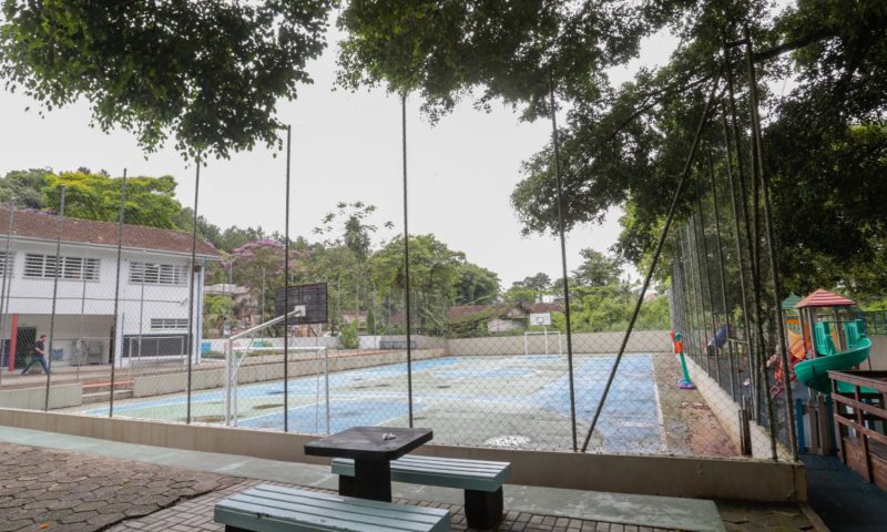 Prefeitura entrega Ordem de Servi&ccedil;o para constru&ccedil;&atilde;o de quadra coberta na Escola Municipal Anita Garibaldi – Foto: Secom/Prefeitura de Joinville/Divulga&ccedil;&atilde;o/ND