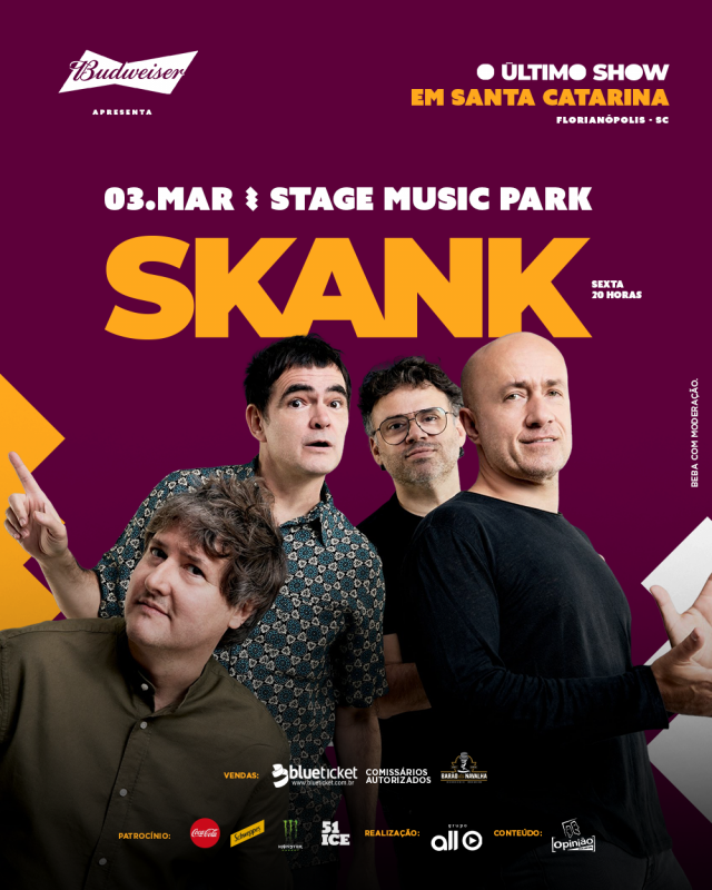 Skank em Florian&oacute;polis com 30% de desconto do Clube NDmais – Foto: Divulga&ccedil;&atilde;o