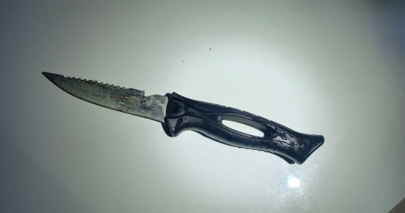 Homem usou arma para agredir a v&iacute;tima ap&oacute;s cobrar d&iacute;vida – Foto: Pol&iacute;cia Militar/Reprodu&ccedil;&atilde;o/ND