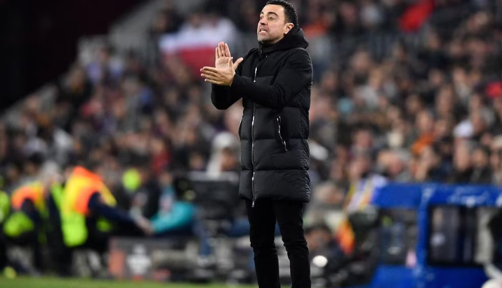 Xavi entendeu rea&ccedil;&atilde;o de Raphinha – Foto: Uefa