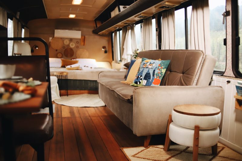 Durante a estadia, ficam &agrave; disposi&ccedil;&atilde;o dos visitantes duas bicicletas para aproveitar o caminho rural aos arredores – Foto: Divulga&ccedil;&atilde;o/NDTV