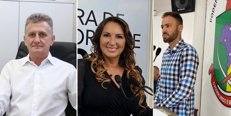Adilson Bonfanti (PSD), Sueli de Oliveira (PSD) e Eduardo Freitas (Progressistas) renunciaram a seus cargos na mesa diretora da C&acirc;mara Municipal de Rio do Sul – Foto: C&acirc;mara Municipal de Rio do Sul/Divulga&ccedil;&atilde;o/ND