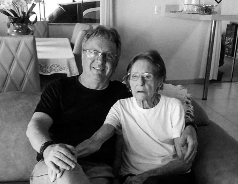 L&iacute;dia Rezini morre aos 96 anos de idade, em Brusque – Foto: Redes Sociais/Brusque FC/Divulga&ccedil;&atilde;o/ND