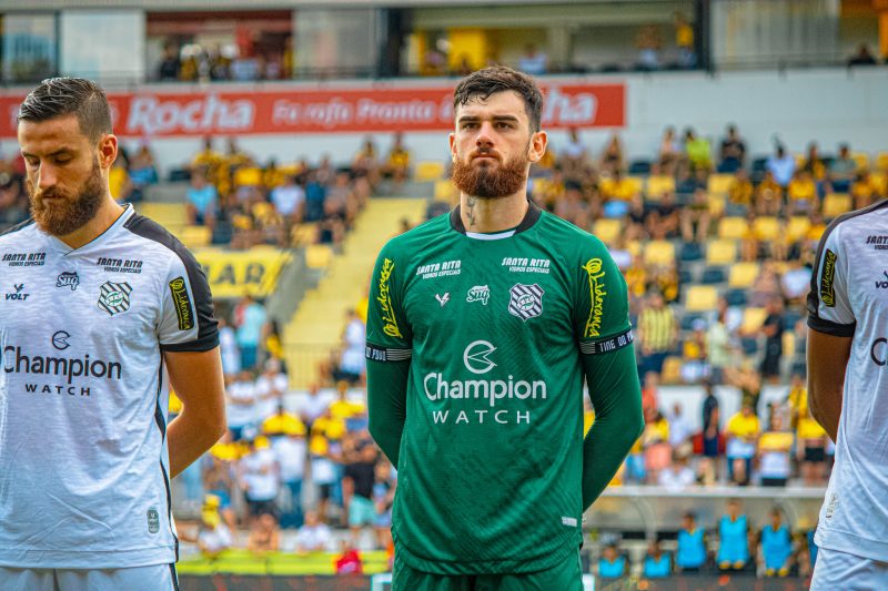 O ga&uacute;cho de Porto Alegre vestiu a camisa do Atl&eacute;tico Tubar&atilde;o em 2019. – Foto: Divulga&ccedil;&atilde;o/Patrick Floriani/FFC
