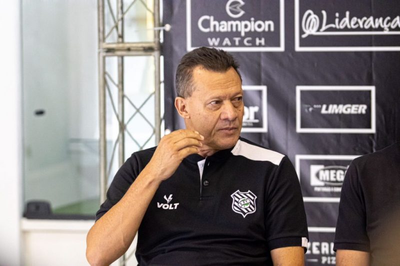 Abel Ribeiro conversou com a imprensa sobre o planejamento para a temporada do Figueirense antes da partida contra o Brusque pela primeira fase do Campeonato Catarinense – Foto: Patrick Floriani/Figueirense/Divulga&ccedil;&atilde;o/ND