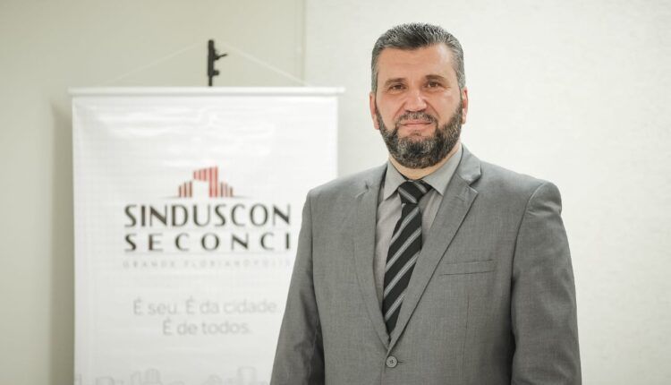 Marco Alberton, presidente do Sinduscon Grande Florian&oacute;polis – Foto: Divulga&ccedil;&atilde;o/ND