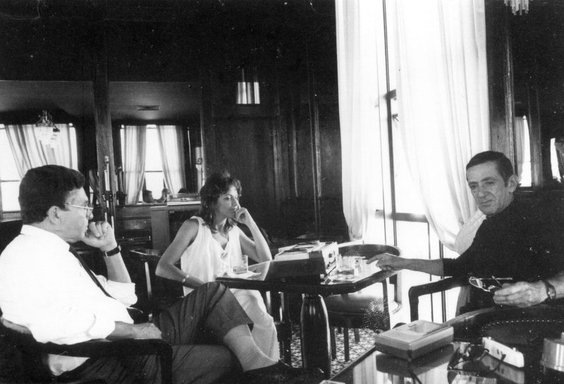 Antunes Severo e Zininho, o autor do “Rancho de amor &agrave; Ilha” – Foto: Reprodu&ccedil;&atilde;o/ND