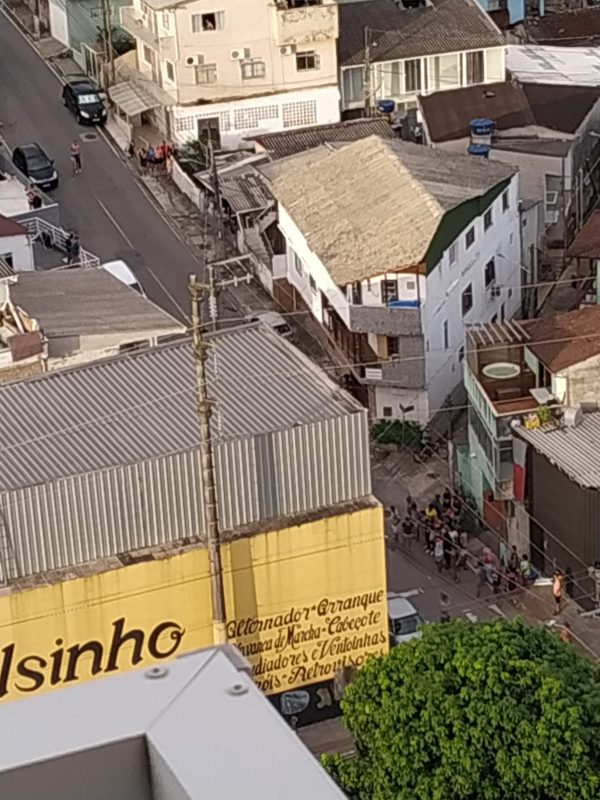 A Pol&iacute;cia Militar encontrou 15 c&aacute;psulas de 9 mm no local – Foto: Arquivo pessoal/Reprodu&ccedil;&atilde;o/ND