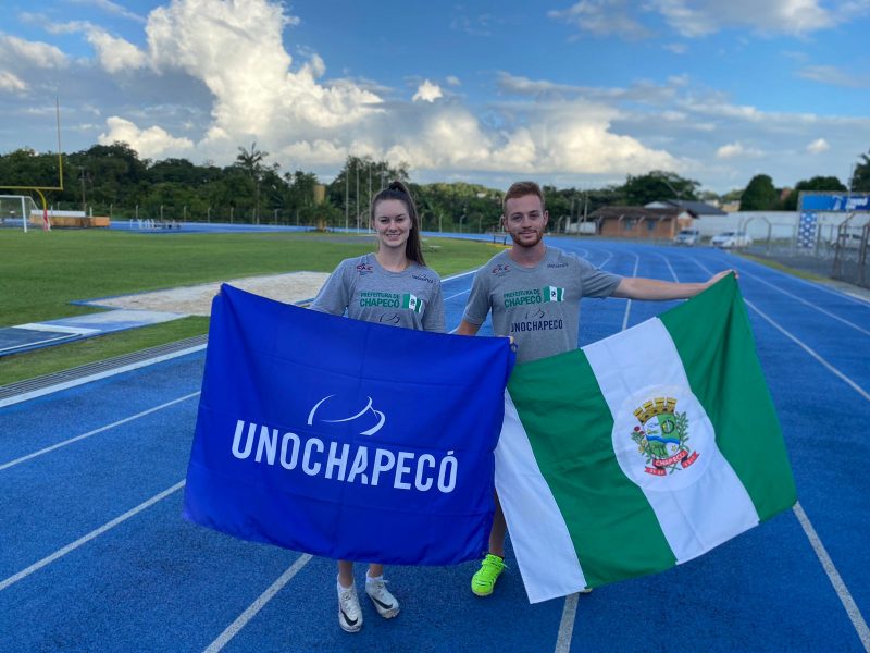 Chapec&oacute; conquista dois ouros e duas pratas no estadual de Atletismo – Foto: Prefeitura de Chapec&oacute;/ND