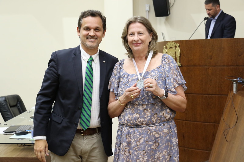 Beatriz Silveira &eacute; a primeira-dama de Florian&oacute;polis – Foto: CMF/Divulga&ccedil;&atilde;o/ND