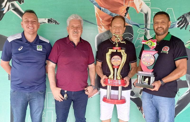 Chapec&oacute; conquista o vice-campeonato na 28&ordf; Ta&ccedil;a SC de Bocha Masculina &mdash; Foto: Prefeitura de Chapec&oacute;/Divulga&ccedil;&atilde;o/ND