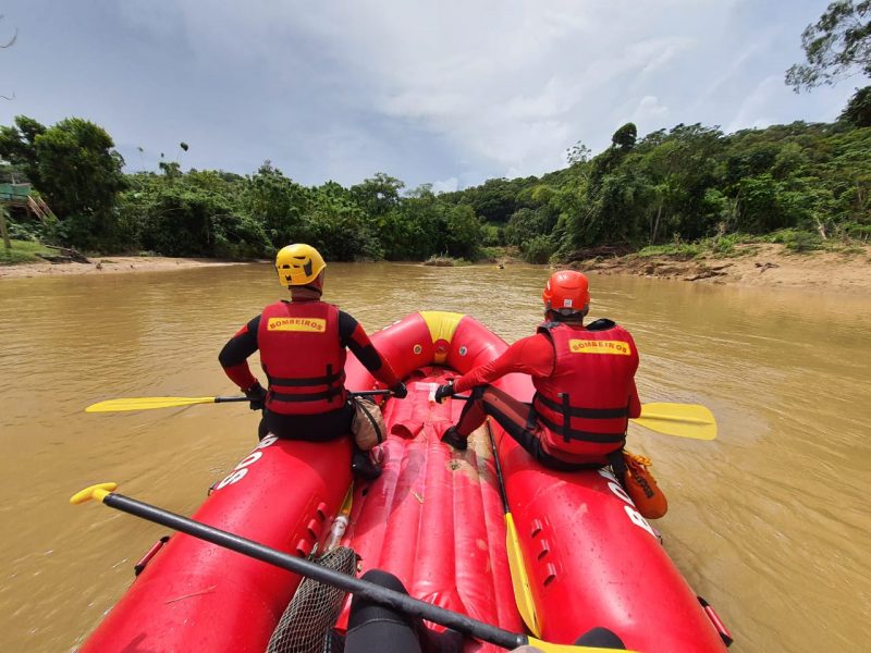 Bombeiros encerraram as buscas nesta segunda-feira – Foto: CBMSC/Divulga&ccedil;&atilde;o/ND