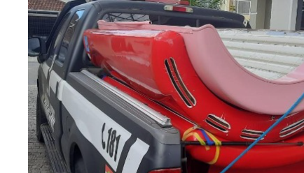 Opera&ccedil;&atilde;o conjunta apreende c&acirc;mara de bronzeamento artificial em Joinville – Foto: MPSC/Divulga&ccedil;&atilde;o/ND