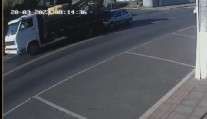 caminhão, desgovernado