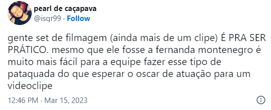 O v&iacute;deo do cantor repercurtiu e dividiu opini&otilde;es dos internautas – Foto: Twitter