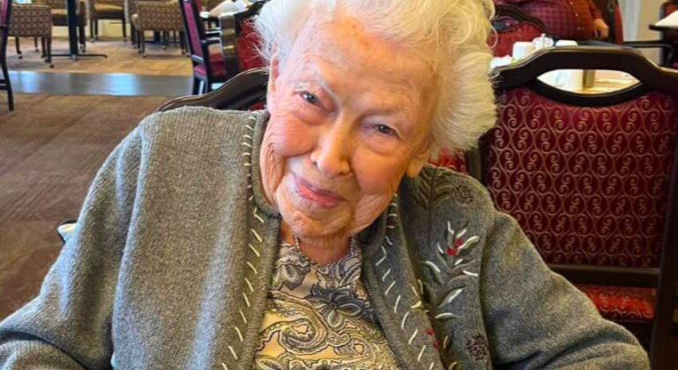 Jean Bailey turned 102 on February 22 this year - Photo: REPRODUCTION FACEBOOK/ELK RIDGE VILLAGE SENIOR LIVING