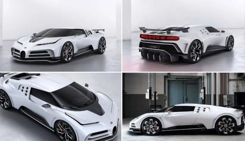 Bugatti Centodieci, novo "brinquedo" de CR7