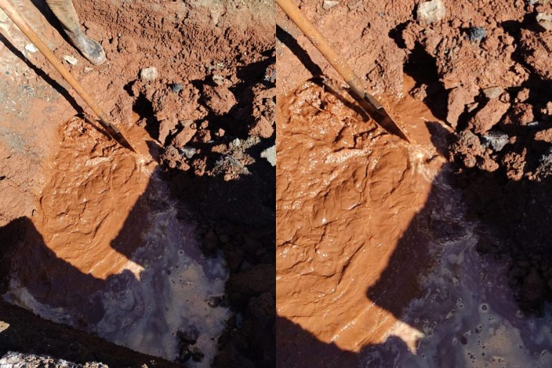 A falta de &aacute;gua em Chapec&oacute; persiste e a Casan informa que os vazamentos devem ser resolvidos at&eacute; a tarde desta ter&ccedil;a-feira (21). &mdash; Foto: Casan/Reprodu&ccedil;&atilde;o/ND