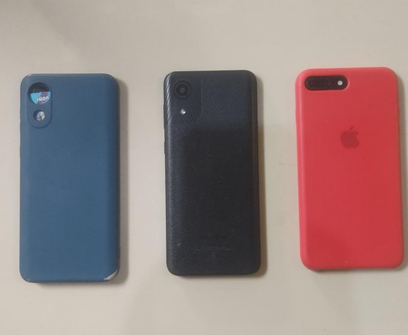 Aparelhos celulares foram apreendidos na opera&ccedil;&atilde;o – Foto: Pol&iacute;cia Civil / Divulga&ccedil;&atilde;o / ND