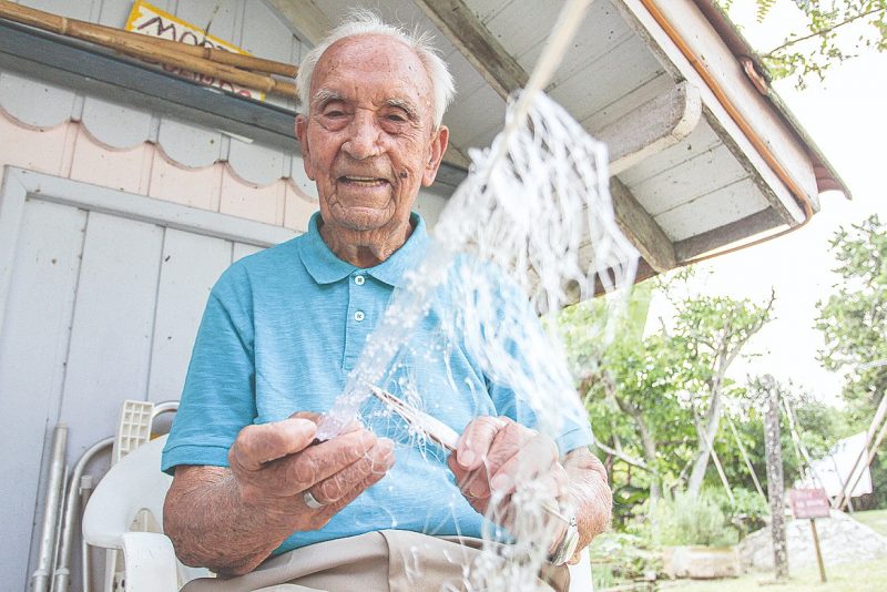 L&iacute;der nato, Manoel Leopoldo da Rosa teve participa&ccedil;&atilde;o ativa na vida da comunidade da praia do Forte – Foto: Cristiano Estrela/Especial para o ND