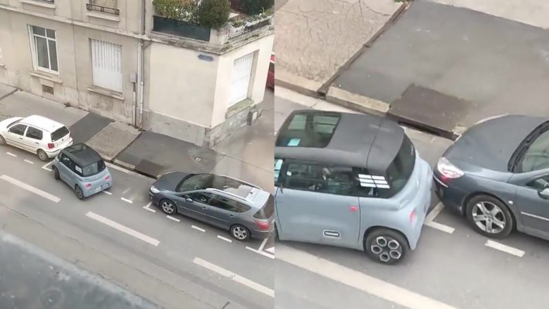 Motorista tenta estacionar e vira piada