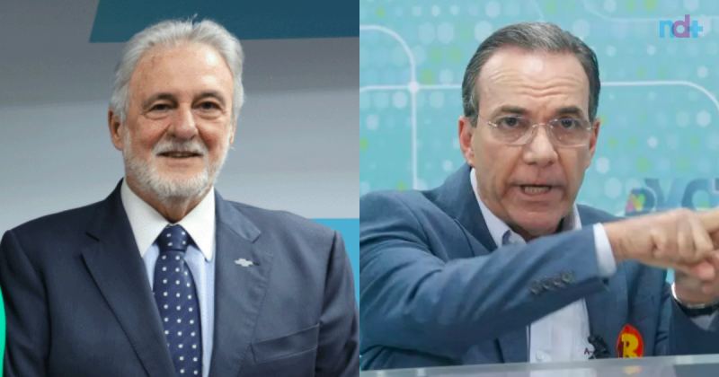 Carlos Melles foi indicado para presid&ecirc;ncia do Sebrae pelo ex-presidente Jair Bolsonaro. A indica&ccedil;&atilde;o de D&eacute;cio Lima pelo governo Lula ainda deve ser votada. – Foto: Colagem/Sebrae/Divulga&ccedil;&atilde;o/Leo Munhoz/ND