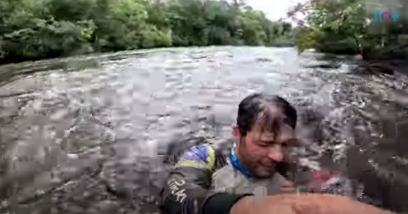 Pescador se desespera ao sofrer ataque brutal de marimbondos durante pescaria – Foto: Reprodu&ccedil;&atilde;o/Internet