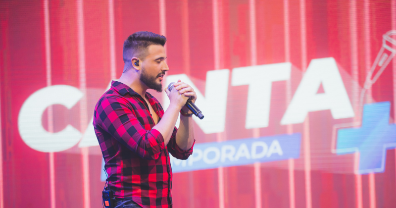 Henrique Hames se classificou para a semifinal do Canta+ – Foto: Jos&eacute; Somensi/Divulga&ccedil;&atilde;o/ND