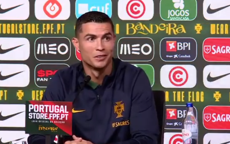 Cristiano Ronaldo faz alerta ao futebol mundial – Foto: FPF